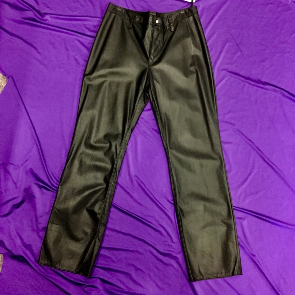 Leather pants